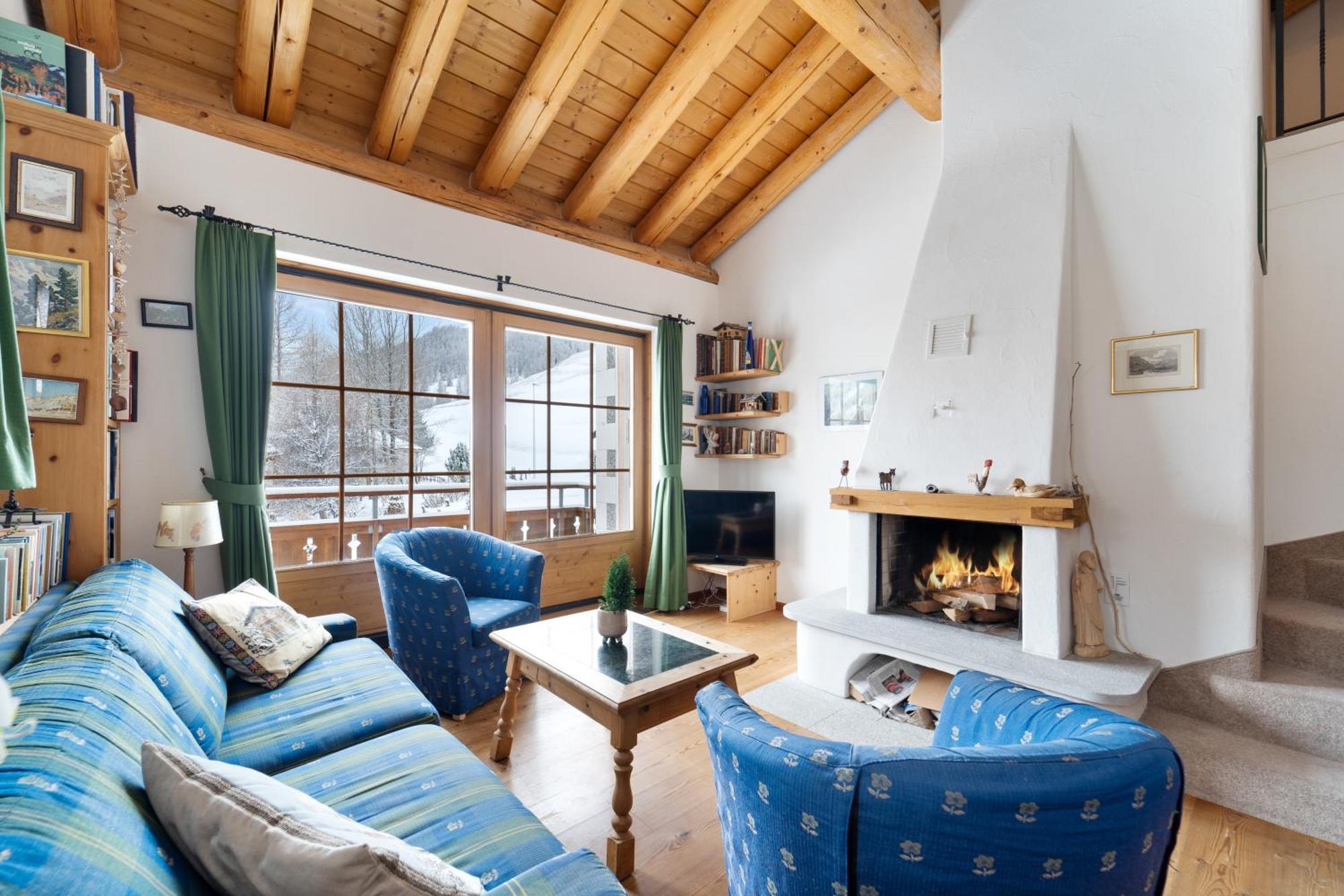 Chalet St Moritz Madulain Екстериор снимка