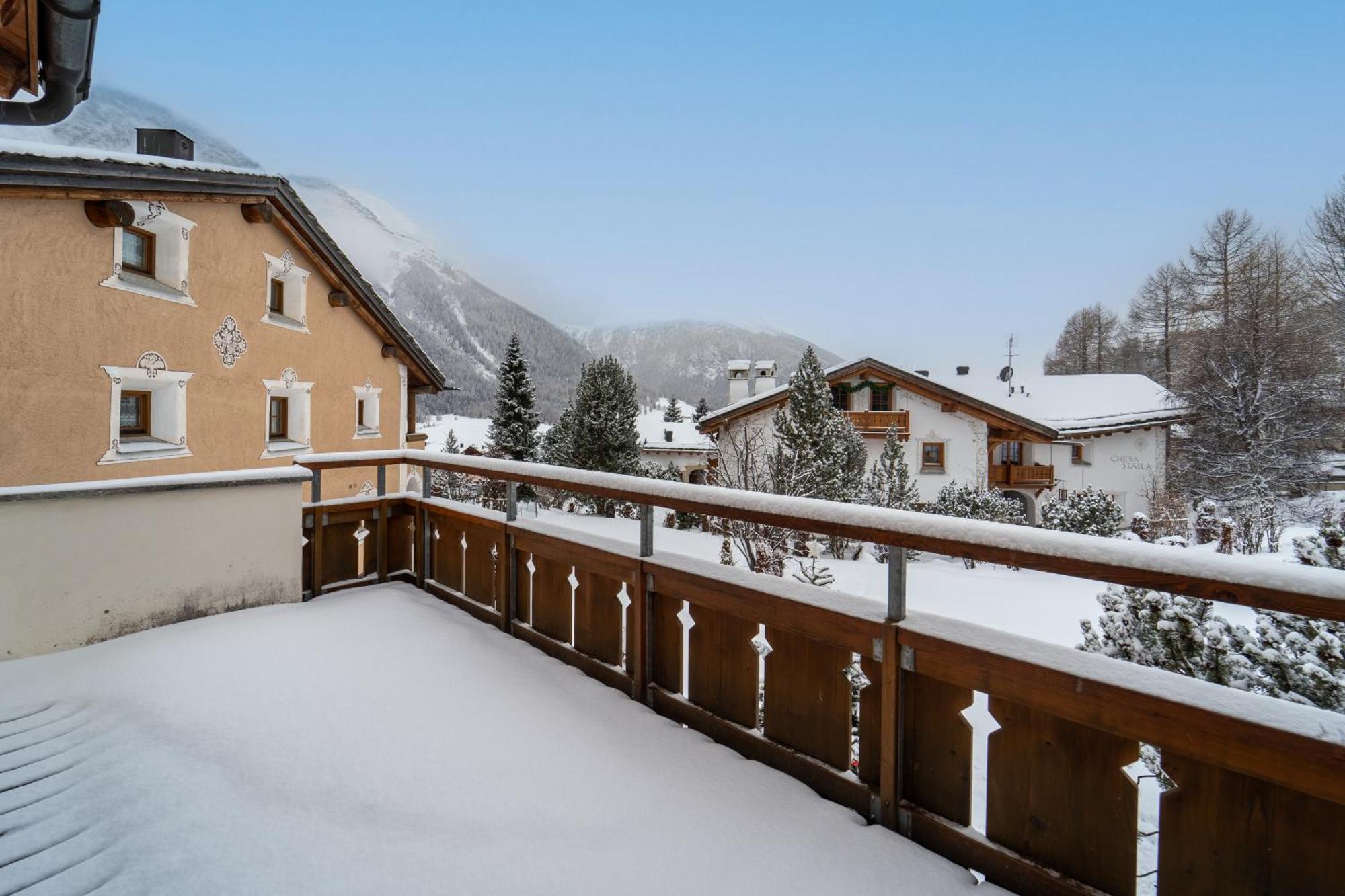 Chalet St Moritz Madulain Екстериор снимка